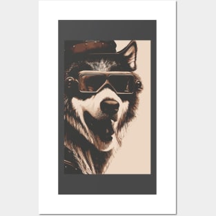 Rock Husky Posters and Art